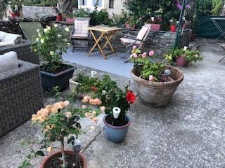 Gite indpendant au coin des oiseaux en pleine nature vue panoramique mer maquis