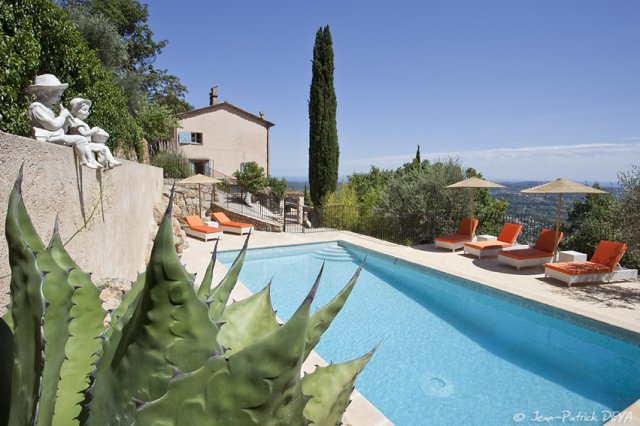 Photo Studio / Appartement Grasse La bastide o'nhora panoramic sea view